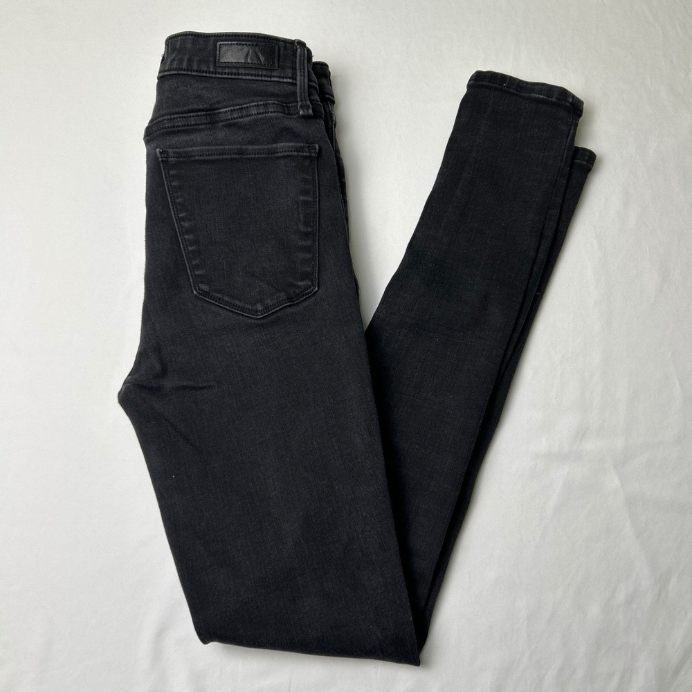 Abercrombie & Fitch Simone High Rise Super Skinny Jeans Black Size 25/0 Stretch